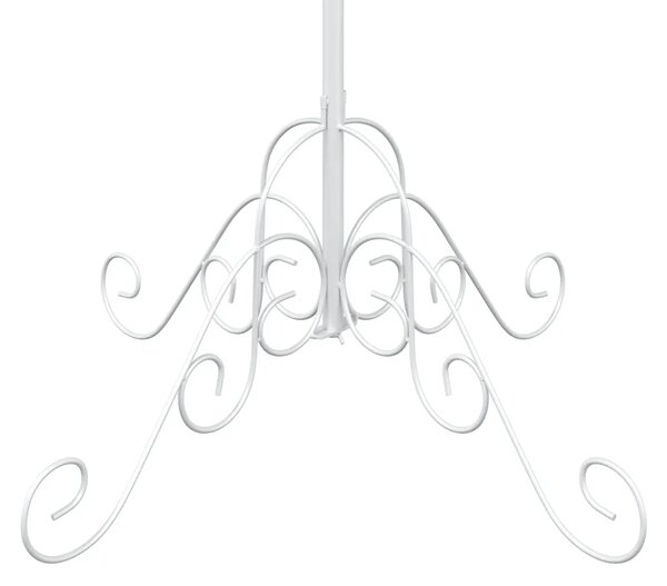 Metalna božićna jelka KUOPIO 150 cm Čelik Bijela - 150 cm Bijela