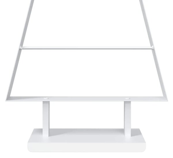 Metalna božićna jelka KUOPIO 90 cm Čelik Bijela - 90 cm Bijela