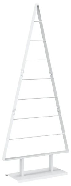 Metalna božićna jelka KUOPIO 150 cm Čelik Bijela - 150 cm Bijela