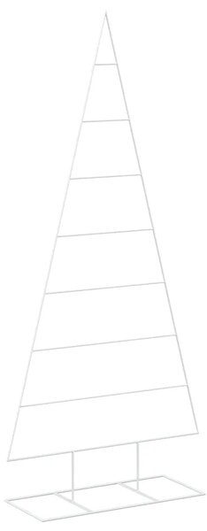Metalna božićna jelka KUOPIO 210 cm Čelik s praškastim premazom - 210 cm Bijela bez LED svjetala