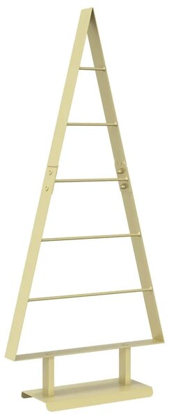 Metalna božićna jelka KUOPIO 90 cm Čelik Zlatno - 90 cm Zlatno