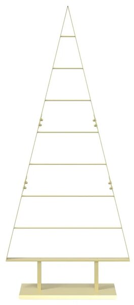 Metalna božićna jelka KUOPIO 150 cm Čelik Zlatno - 150 cm Zlatno