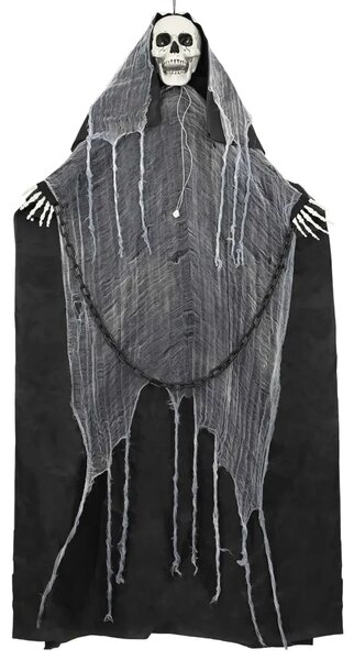 Halloween viseća Grim Reaper figura SPOOKA Crna 112 x 164 cm - bez pokreta