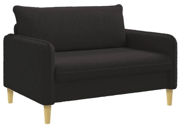 XXL fotelja Crna Bouclé - Crna 110 cm