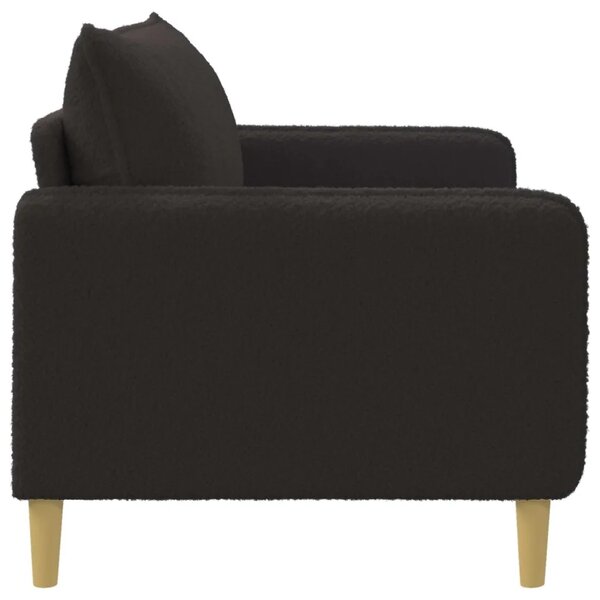 XL fotelja Crna Bouclé - Crna 70 cm