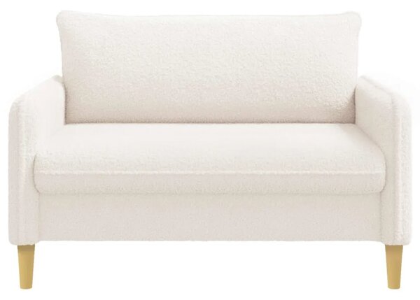 XXL fotelja Krem Bouclé - Krem 110 cm