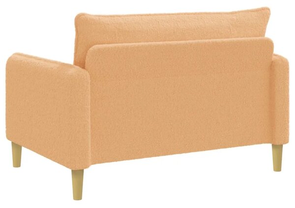 XXL fotelja Bež Bouclé - Bež 128 cm