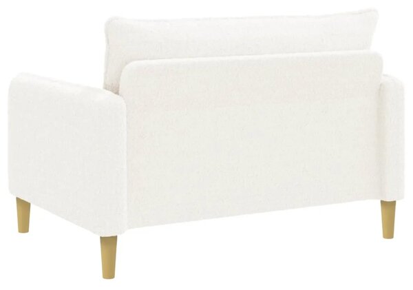 XXL fotelja Krem Bouclé - Krem 110 cm