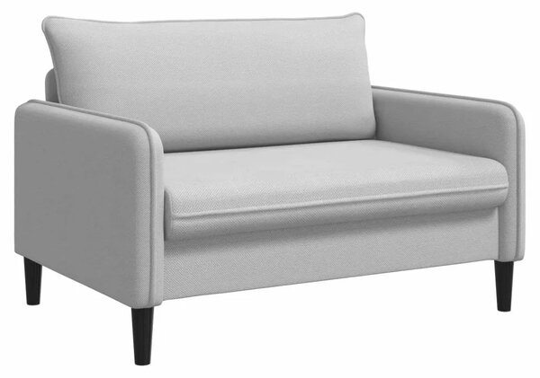 XXL fotelja Svjetlosiva Baršun - Svjetlosiva 110 cm