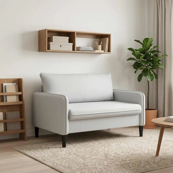 XL naslonjač Svjetlosiva Baršun - Svjetlosiva 70 cm