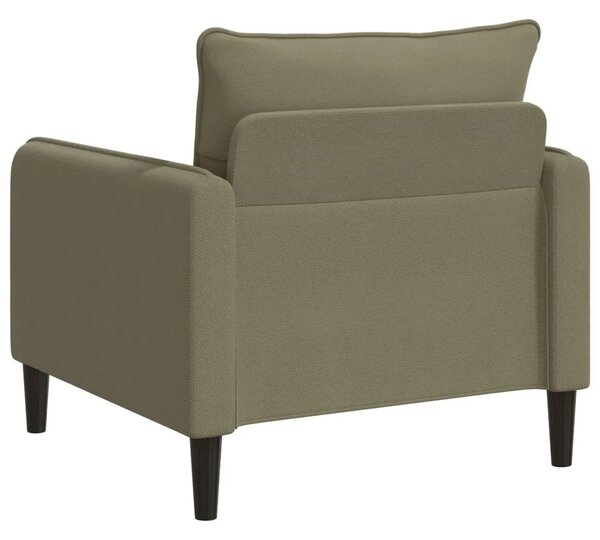 XL fotelja Kaki Baršun - Kaki 70 cm