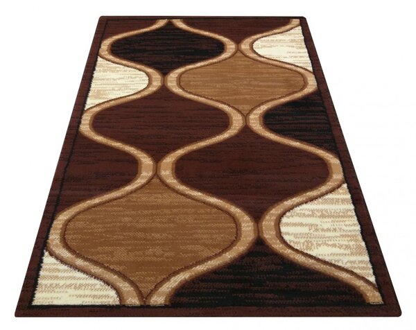 Elegantni tepih u smeđim nijansama Širina: 80 cm | Duljina: 150 cm