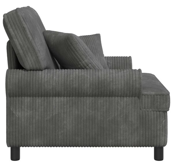 XL fotelja s jastucima Svjetlosiva Tkanina od 1 5 linija - Svjetlosiva 60 cm