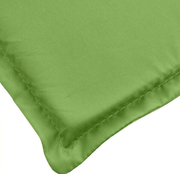 Jastuci za stolice 4 kom prošarano zeleni 100x50x4 cm tkanina - Prošarana zelena 100 x 50 x 4 cm 4