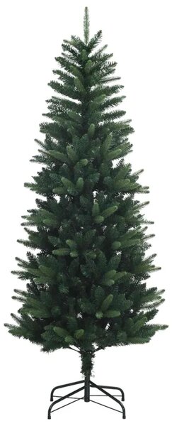 Umjetno božićno drvce s nogom 180 cm 300 LED lampica - 180 cm s LED svjetlima Zelena