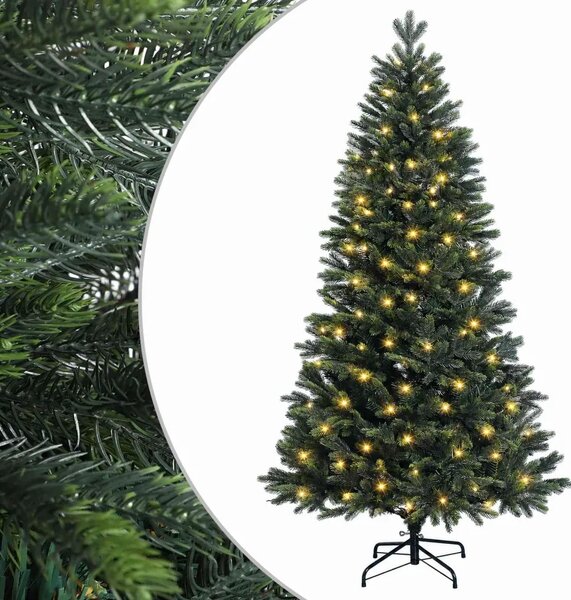 Umjetno božićno drvce s nogom 120 cm 150 LED lampica - 120 cm s LED svjetlima