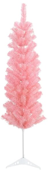 Umjetno vitko božićno drvce 120 cm 150 LED lampica Topla bijela - 120 cm s LED svjetlima