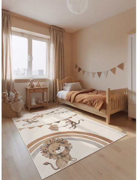 Krem dječji tepih 160x230 cm Roar like a Lion Rainbow Party – Villeroy&Boch