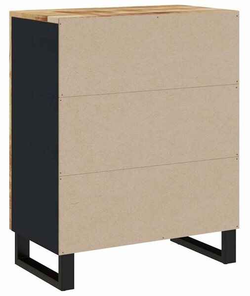 Komoda 60 x 33 x 75 cm od masivnog drva manga - masivno drvo manga