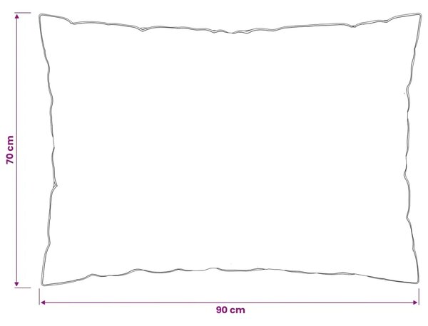 Set jastuka i popluna 3 kom. 200x220 cm Ljeto 200 GSM Vuna - 200 x 220 cm 70 x 90 cm