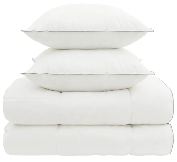 Set jastuka i popluna 3 kom. 135x220 cm 4 godišnja doba Vuna - 135 x 220 cm 65 x 65 cm