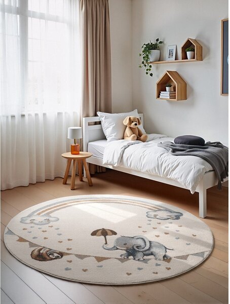 Krem dječji tepih ø160 cm Walk like an Elephant Rainbow – Villeroy&Boch