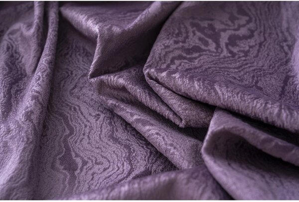 Zamračujuća zavjesa DUNES VELVET 140x250 cm, ljubičasta Sistem za vješanje: Metalni prstenovi