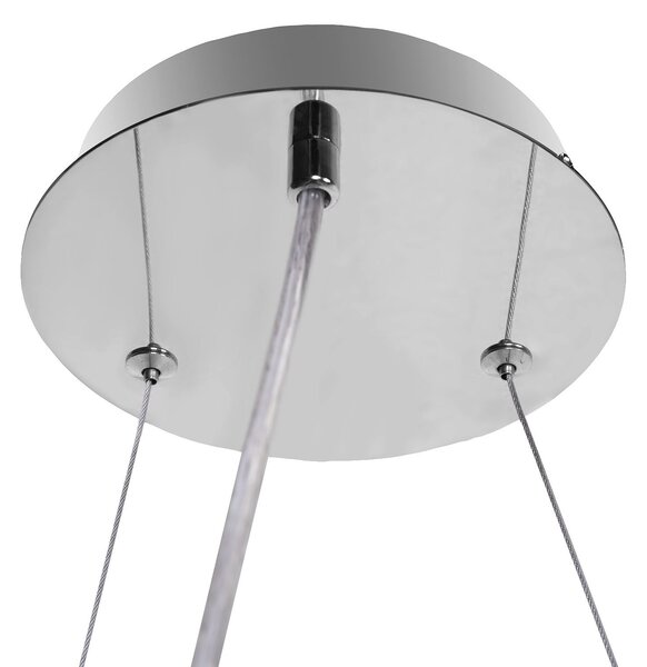 Stropna svjetiljka sa staklenom kuglom APP1763-8CP metal CHROME