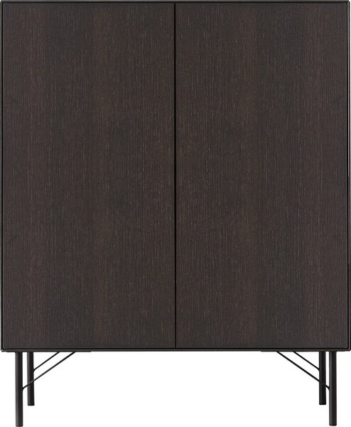 Crna visoka komoda 90,8x110,8 cm Edge by Hammel - Hammel Furniture