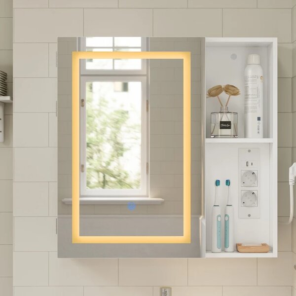 Kupaonsko ogledalo s LED svjetlom