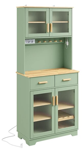 Visoka kuhinjska ostava 80x38x180 cm