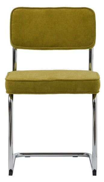 Zelena blagovaonska stolica od samta Rupert – Unique Furniture