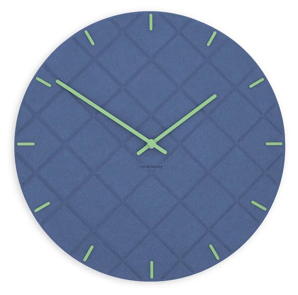 Zidni sat Luxhora Mosaida Dark Blue 11 boja kazaljki