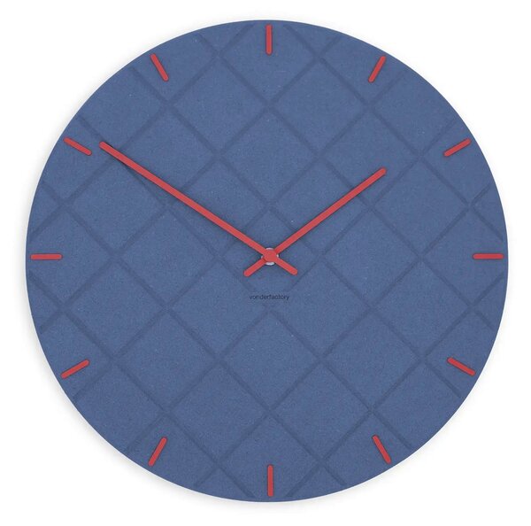 Zidni sat Luxhora Mosaida Dark Blue 11 boja kazaljki