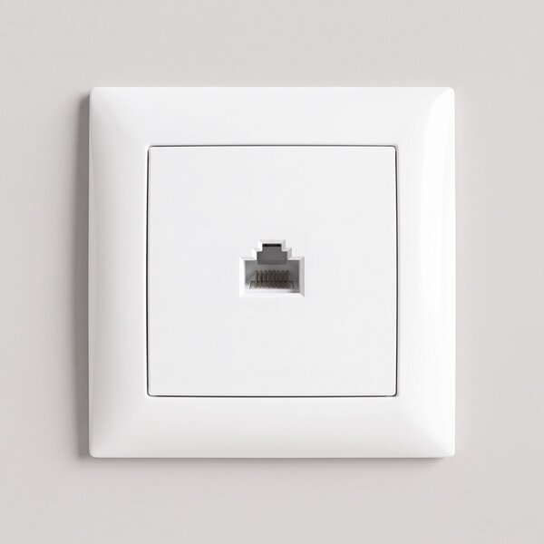 RJ45 Utičnica OSTE JNH010-S WHITE
