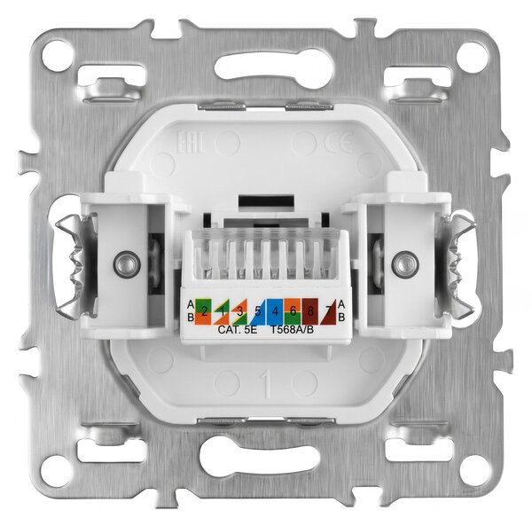RJ45 Utičnica OSTE JNH010-S BLACK