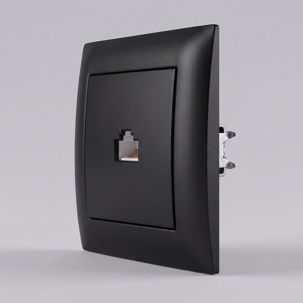 RJ45 Utičnica OSTE JNH010-S BLACK