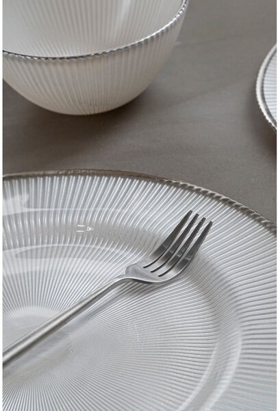 Pribor 16 kom od nehrđajućeg čelika u srebrnoj boji Modern retro – Premier Housewares