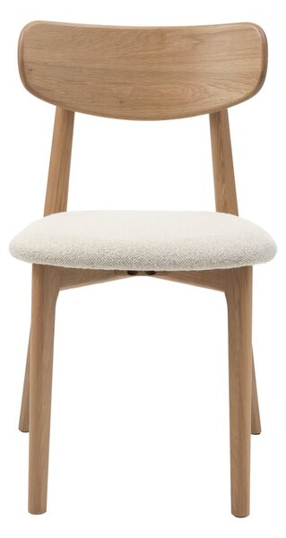 Krem/u prirodnoj boji blagovaonska stolica Elim – Unique Furniture