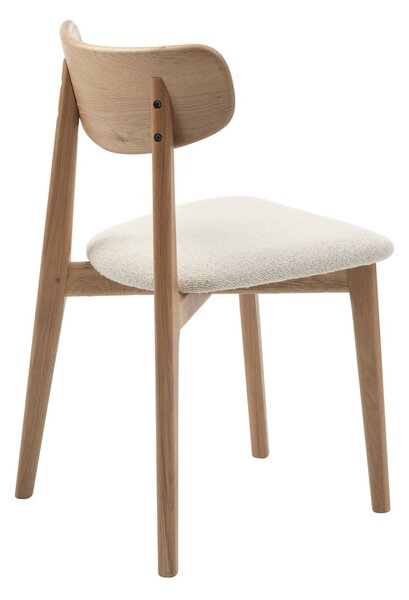 Krem/u prirodnoj boji blagovaonska stolica Elim – Unique Furniture
