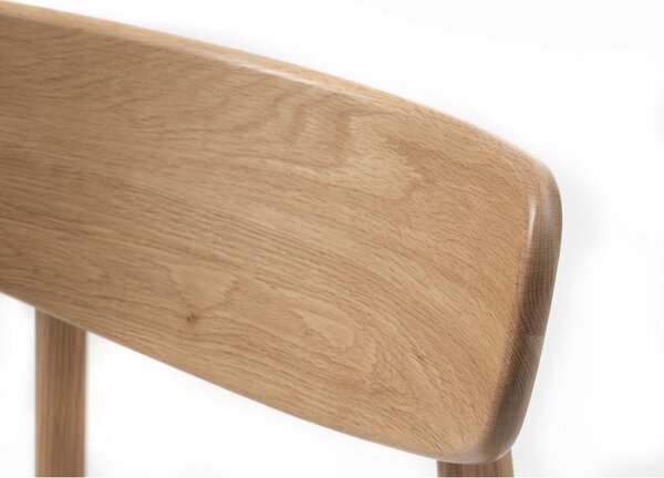 Svijetlo siva/u prirodnoj boji blagovaonska stolica Elim – Unique Furniture