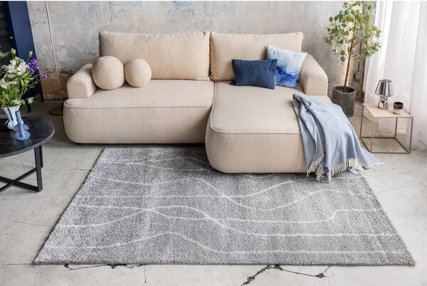 Sivi tepih 160x230 cm Routa – Universal