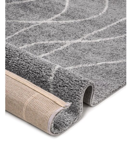 Sivi tepih 160x230 cm Routa – Universal