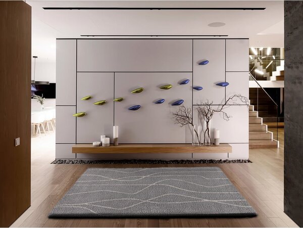 Sivi tepih 160x230 cm Routa – Universal