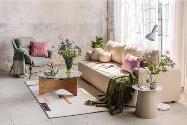 Narančasti/krem tepih 160x230 cm Linea – Universal