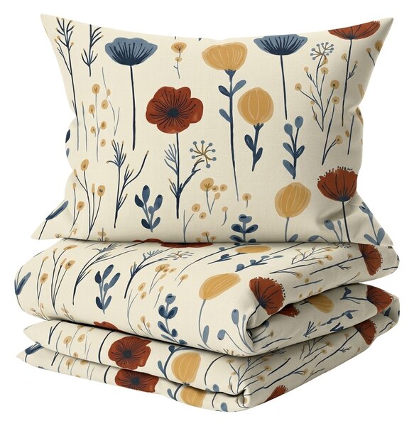 Set posteljine od Renforcé pamuka LIORENA krem + jastučnica 40 x 45 cm BESPLATNO