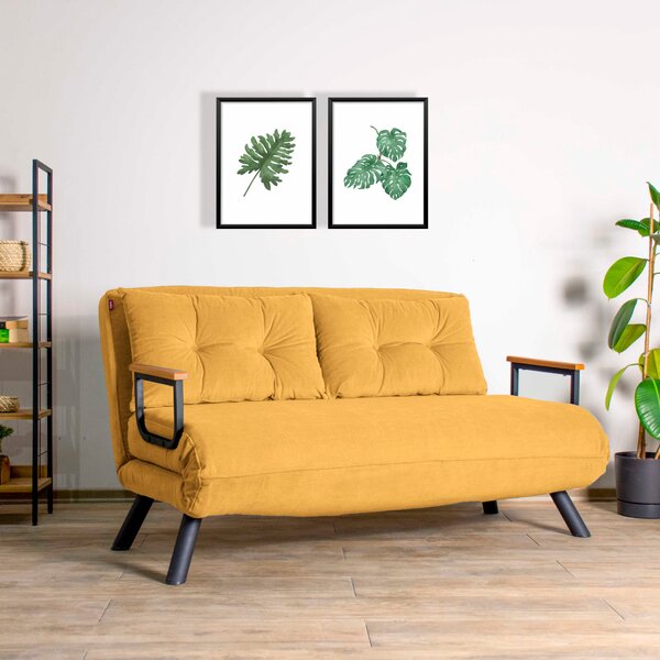 Zondo.hr Sofa futon Sandy (boja senfa). Akcija -30%. 1062309