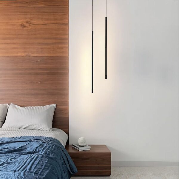 Stropni luster LED APP1413-C BLACK 100cm