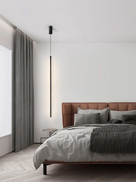 Stropni luster LED APP1413-C BLACK 100cm