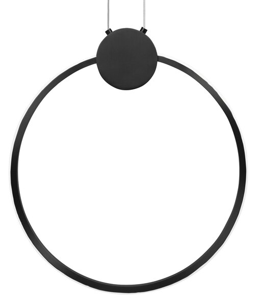 Stropni luster LED APP1392-CP BLACK 30cm